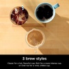 image:imageNinja Pods amp Grounds Iced Coffee Maker KCup Pod Compatible Stone PB041ST  SingleServe Brews Grounds Compact Design 56oz Reservoir 6oz Cup to 24oz Travel Mug Brew SizesStone