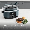 image:imageNinja PossibleCooker PRO Plus 85qt Blue Macaron MC2001  9in1 replaces 16 tools 1400W Slow Cook Sear Saut Proof PastaRice ovensafe ceramic pot cookertooventotableGray