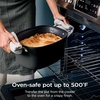 image:imageNinja PossibleCooker PRO Plus 85qt Blue Macaron MC2001  9in1 replaces 16 tools 1400W Slow Cook Sear Saut Proof PastaRice ovensafe ceramic pot cookertooventotableBlack