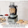 image:imageNinja PrecisionPro Food Processor amp Dough Mixer 1000PW 9Cup BZ601  AutoiQ presets for chopping slicingshredding pureeing amp dough 9cup bowl BPAfree dishwashersafe partsSilver