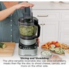 image:imageNinja PrecisionPro Food Processor amp Dough Mixer 1000PW 9Cup BZ601  AutoiQ presets for chopping slicingshredding pureeing amp dough 9cup bowl BPAfree dishwashersafe partsSilver