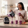 image:imageNinja Professional Blender 20 1200W AutoiQ 72oz Pitcher BR201AMZ  1200W Total Crushing blades  AutoiQ Crush program for smoothies amp frozen drinks 4 speeds Dishwasher safeBlackGray