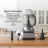image:imageNinja Professional Plus Food Processor 850Watts With AutoiQ Preset Programs Chop Puree Dough Slice Shred With a 9Cup Capacity and a Silver Stainless Finish BN600C  Canadian Version