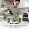 image:imageNinja Professional Plus Kitchen System 1400WP AutoiQ Grey BN801  5 functions for smoothies chopping amp dough with AutoiQ 72oz blender pitcher 64oz processor 2 24oz cupsPro Plus DUO BlendSand