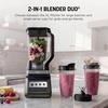 image:imageNinja Professional Plus Kitchen System 1400WP AutoiQ Grey BN801  5 functions for smoothies chopping amp dough with AutoiQ 72oz blender pitcher 64oz processor 2 24oz cupsPro Plus DUO BlendSand