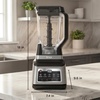 image:imageNinja Professional Plus Kitchen System 1400WP AutoiQ Grey BN801  5 functions for smoothies chopping amp dough with AutoiQ 72oz blender pitcher 64oz processor 2 24oz cupsPro Plus Kitchen SystemGrey