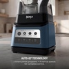 image:imageNinja Professional Plus Kitchen System 1400WP AutoiQ Grey BN801  5 functions for smoothies chopping amp dough with AutoiQ 72oz blender pitcher 64oz processor 2 24oz cupsPro Plus BlenderBlue