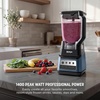 image:imageNinja Professional Plus Kitchen System 1400WP AutoiQ Grey BN801  5 functions for smoothies chopping amp dough with AutoiQ 72oz blender pitcher 64oz processor 2 24oz cupsPro Plus BlenderBlue