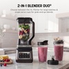 image:imageNinja Professional Plus Kitchen System 1400WP AutoiQ Grey BN801  5 functions for smoothies chopping amp dough with AutoiQ 72oz blender pitcher 64oz processor 2 24oz cupsPro Plus DUO BlendGrey