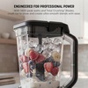 image:imageNinja Professional Plus Kitchen System 1400WP AutoiQ Grey BN801  5 functions for smoothies chopping amp dough with AutoiQ 72oz blender pitcher 64oz processor 2 24oz cupsPro Plus BlenderBlue