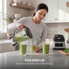 image:imageNinja Professional Plus Kitchen System 1400WP AutoiQ Grey BN801  5 functions for smoothies chopping amp dough with AutoiQ 72oz blender pitcher 64oz processor 2 24oz cupsPro Plus BlenderGrey