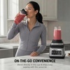 image:imageNinja Professional Plus Kitchen System 1400WP AutoiQ Grey BN801  5 functions for smoothies chopping amp dough with AutoiQ 72oz blender pitcher 64oz processor 2 24oz cupsPro Plus Kitchen SystemGrey