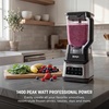 image:imageNinja Professional Plus Kitchen System 1400WP AutoiQ Grey BN801  5 functions for smoothies chopping amp dough with AutoiQ 72oz blender pitcher 64oz processor 2 24oz cupsPro Plus BlenderGrey