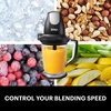 image:imageNinja QB1004 BlenderFood Processor with 450Watt Base 48oz Pitcher 16oz Chopper Bowl and 40oz Processor Bowl for Shakes Smoothies and Meal PrepBlackBlack