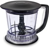 image:imageNinja QB1004 BlenderFood Processor with 450Watt Base 48oz Pitcher 16oz Chopper Bowl and 40oz Processor Bowl for Shakes Smoothies and Meal PrepBlackBlack