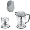 image:imageNinja QB1004 BlenderFood Processor with 450Watt Base 48oz Pitcher 16oz Chopper Bowl and 40oz Processor Bowl for Shakes Smoothies and Meal PrepBlackGray