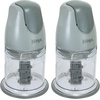 image:imageNinja QB1004 BlenderFood Processor with 450Watt Base 48oz Pitcher 16oz Chopper Bowl and 40oz Processor Bowl for Shakes Smoothies and Meal PrepBlackGray