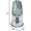 image:imageNinja QB1004 BlenderFood Processor with 450Watt Base 48oz Pitcher 16oz Chopper Bowl and 40oz Processor Bowl for Shakes Smoothies and Meal PrepBlackGray