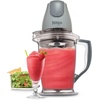 image:imageNinja QB1004 BlenderFood Processor with 450Watt Base 48oz Pitcher 16oz Chopper Bowl and 40oz Processor Bowl for Shakes Smoothies and Meal PrepBlackGray