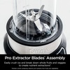 image:imageNinja Refurbished BN401 Nutri Pro with AutoiQ 1100PeakWatt Personal Blender Cloud Silver Renewed