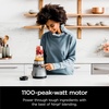 image:imageNinja Refurbished BN401 Nutri Pro with AutoiQ 1100PeakWatt Personal Blender Cloud Silver Renewed