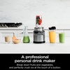 image:imageNinja Refurbished BN401 Nutri Pro with AutoiQ 1100PeakWatt Personal Blender Cloud Silver Renewed