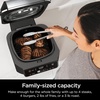 image:imageNinja Refurbished EG201 Foodi 6in1 Indoor Grill with Air Fry Roast Bake Broil amp Dehydrate 2nd Generation BlackSilver Renewed