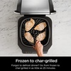 image:imageNinja Refurbished EG201 Foodi 6in1 Indoor Grill with Air Fry Roast Bake Broil amp Dehydrate 2nd Generation BlackSilver Renewed