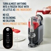 image:imageNinja SLUSHi Professional Drink Maker 7 Servings Black FS301  No Ice Needed 5 Preset programs Rapid Chill Technology 7 Servings 88Oz EasyFill Vessel Dishwasher Safe PartsSLUSHi