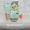 image:imageNinja SLUSHi Professional Drink Maker 7 Servings Black FS301  No Ice Needed 5 Preset programs Rapid Chill Technology 7 Servings 88Oz EasyFill Vessel Dishwasher Safe PartsSLUSHi XL Smart Green