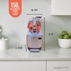 image:imageNinja SLUSHi Professional Drink Maker 7 Servings Black FS301  No Ice Needed 5 Preset programs Rapid Chill Technology 7 Servings 88Oz EasyFill Vessel Dishwasher Safe PartsSLUSHi Max XXL