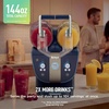 image:imageNinja SLUSHi Professional Drink Maker 7 Servings Black FS301  No Ice Needed 5 Preset programs Rapid Chill Technology 7 Servings 88Oz EasyFill Vessel Dishwasher Safe PartsSLUSHi Twist Dual