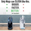 image:imageNinja SLUSHi Professional Drink Maker 7 Servings Black FS301  No Ice Needed 5 Preset programs Rapid Chill Technology 7 Servings 88Oz EasyFill Vessel Dishwasher Safe PartsSLUSHi