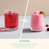 image:imageNinja SLUSHi Professional Drink Maker 7 Servings Black FS301  No Ice Needed 5 Preset programs Rapid Chill Technology 7 Servings 88Oz EasyFill Vessel Dishwasher Safe PartsSLUSHi XL Smart Crema