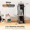 image:imageNinja Single Serve Coffee Maker  Combo Machine KCup Pods and Grounds  4 Styles of Brewing up to 24 Oz Cup Sizes 56 Oz Removable Reservoir Black PB051StandardBlack