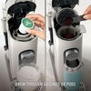 image:imageNinja Single Serve Coffee Maker  Combo Machine KCup Pods and Grounds  4 Styles of Brewing up to 24 Oz Cup Sizes 56 Oz Removable Reservoir Black PB051StandardStone