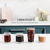 image:imageNinja Single Serve Coffee Maker  Combo Machine KCup Pods and Grounds  4 Styles of Brewing up to 24 Oz Cup Sizes 56 Oz Removable Reservoir Black PB051StandardGlacier Blue