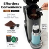 image:imageNinja Single Serve Coffee Maker  Combo Machine KCup Pods and Grounds  4 Styles of Brewing up to 24 Oz Cup Sizes 56 Oz Removable Reservoir Black PB051StandardBlack