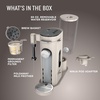 image:imageNinja Single Serve Coffee Maker  Combo Machine KCup Pods and Grounds  4 Styles of Brewing up to 24 Oz Cup Sizes 56 Oz Removable Reservoir Black PB051XLStone