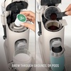 image:imageNinja Single Serve Coffee Maker  Combo Machine KCup Pods and Grounds  4 Styles of Brewing up to 24 Oz Cup Sizes 56 Oz Removable Reservoir Black PB051XLStone