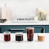 image:imageNinja Single Serve Coffee Maker  Combo Machine KCup Pods and Grounds  4 Styles of Brewing up to 24 Oz Cup Sizes 56 Oz Removable Reservoir Black PB051XLDenim Blue