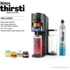 image:imageNinja Thirsti Drink System Soda Maker Create Unique Sparkling amp Still Drinks Personalize Size amp Flavor Carbonated Water Machine 60L CO2 Cylinder amp Variety of Flavored Water Drops Black WC1001Black