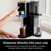 image:imageNinja Thirsti Drink System Soda Maker Create Unique Sparkling amp Still Drinks Personalize Size amp Flavor Carbonated Water Machine 60L CO2 Cylinder amp Variety of Flavored Water Drops Black WC1001Black