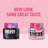 image:imageNinja Thirsti Flavored Water Drops FRUITI CHILL Wild Berry Bold Fruit Flavor with Caffeine Sparkling or Still Zero Calories Zero Sugar Makes 17 12oz drinks 3 Pack WCFWDBRAM