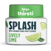image:imageNinja Thirsti Flavored Water Drops SELTZER Lime Crisp and Refreshing Sparkling Water Zero Calories Zero Sugar Zero Sweeteners Makes 20 12oz drinks 3 Pack WCFLIMAM