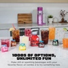 image:imageNinja Thirsti Ultimate Drink System Soda Maker Pink WC3001PK1  Still or Sparkling Create fountainfresh drinks with 20 zero or lowcalorie flavors Customize your fizz and flavor