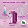 image:imageNinja Thirsti Ultimate Drink System Soda Maker Pink WC3001PK1  Still or Sparkling Create fountainfresh drinks with 20 zero or lowcalorie flavors Customize your fizz and flavor