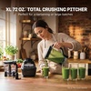 image:imageNinja UltraCrush Pro Kitchen System 1500W 72oz Blender Silver BP401  Total Crushing Tech for smoothies ice crush amp chopping 72oz blender 8cup processor amp 18oz togo cup 1500WPro Kitchen System