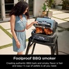 image:imageNinja Woodfire ProConnect Premium XL BBQ Grill 7in1 App Enabled Blue  180 sq in of cooking space with appconnected dual thermometers and real woodfired flavorBlack  Blue