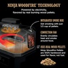 image:imageNinja Woodfire ProConnect Premium XL BBQ Grill 7in1 App Enabled Blue  180 sq in of cooking space with appconnected dual thermometers and real woodfired flavorBlue  Gold